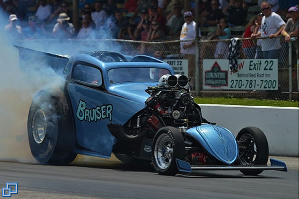 First Round winner, The Bruser, Driven by Jeff Sanborn