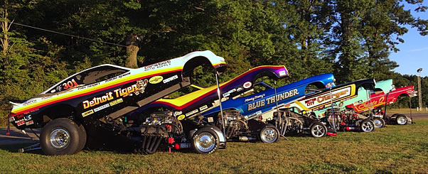 Nostalgia Funny Car Line Up